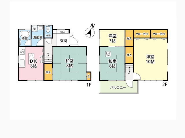 現況建物（間取り図）