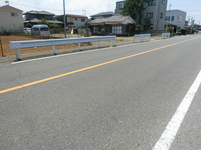 現地（前面道路）